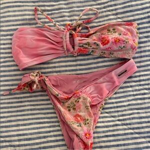Blackbough Pink and Orange Bikini